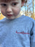 juju + stitch Personalized Custom Embroidered 2T / Heather Gray heartbreaker Little Kid Crewneck Sweatshirt