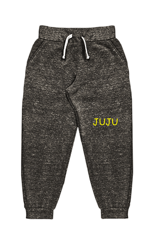 juju + stitch Personalized Custom Embroidered Sweatpants Youth S (8) / Tri Charcoal Big Kids Jogger Sweatpants