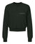 juju + stitch Personalized Custom Embroidered Sweatshirts & Hoodies Adult XS / Black Ladies' Teddy Cropped Crewneck Sweatshirt