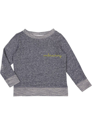 juju + stitch Personalized Custom Embroidered Sweatshirts & Hoodies Little Kids French Terry Longsleeve