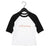 Little Kids Baseball T-shirt juju + stitch 2T / Black Sleeve/White custom personalized script embroidered kids baseball t-shirt
