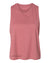 juju + stitch Personalized Custom Embroidered T-shirt Adult S / Mauve Ladies' Racerback Cropped Tank
