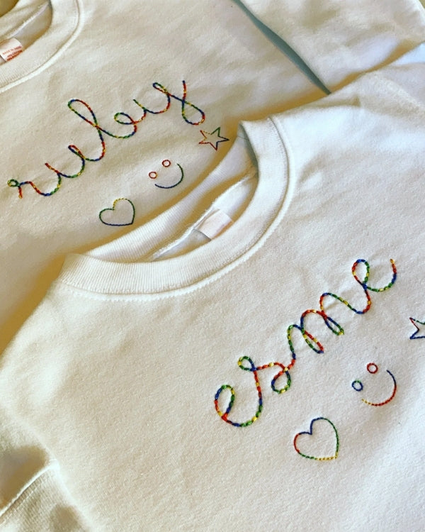 Baby Classic Crewneck Fleece Sweatshirt - Custom Embroidered
