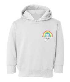 Little Kid Pullover Hoodie, Rainbow