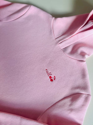 New! Girls Cropped Hoodie - Custom Embroidered
