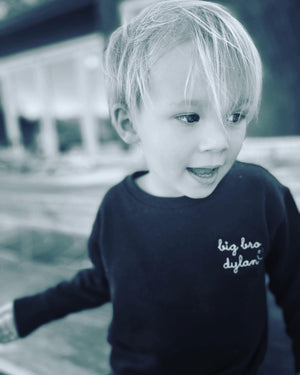 Little Kid Classic Crewneck Sweatshirt - Custom Embroidered