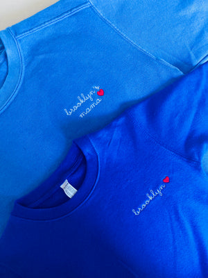 Little Kid Classic Crewneck Sweatshirt - Custom Embroidered
