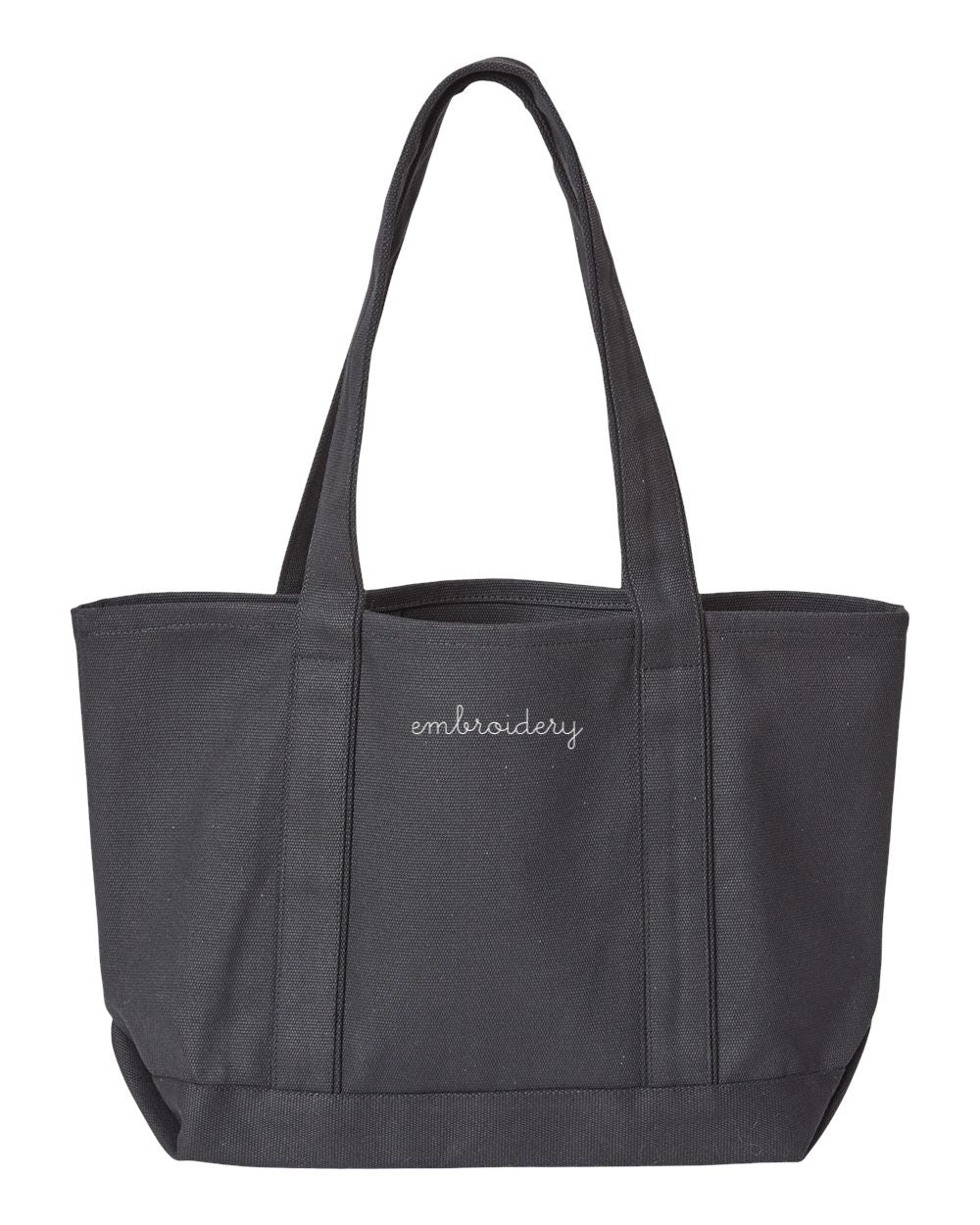 Large Boat Tote - Custom Embroidered