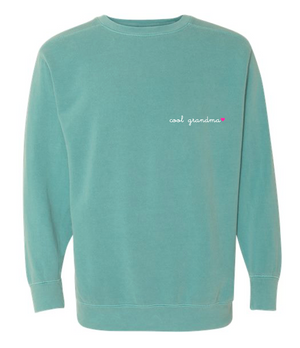 "cool grandma" Crewneck Sweatshirt
