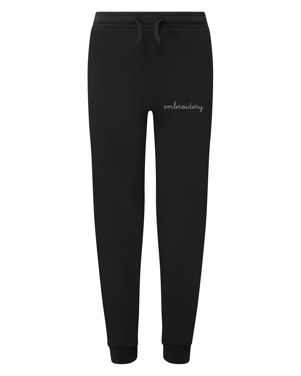 New! Girls Jogger Sweatpants - Custom Embroidered