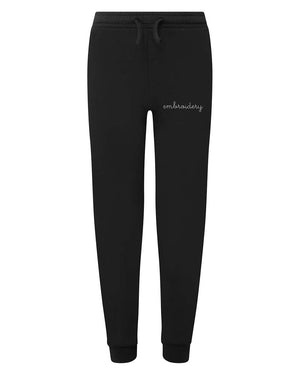 New! Girls Jogger Sweatpants - Custom Embroidered