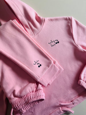 New! Girls Jogger Sweatpants - Custom Embroidered