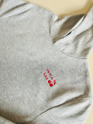 New! Girls Cropped Hoodie - Custom Embroidered