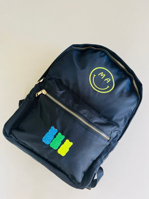 Classic Nylon Backpack – Custom Embroidered
