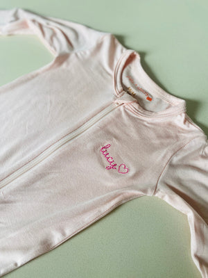 juju + stitch Personalized Custom Embroidered Baby & Toddler New! Baby Longsleeve Footie