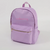 juju + stitch Personalized Custom Embroidered Accessories Light Purple Lilac Nylon Classic Backpack