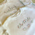 juju + stitch Personalized Custom Embroidered Sweatshirts & Hoodies 6/12 Months / White Baby Classic Crewneck Fleece Sweatshirt
