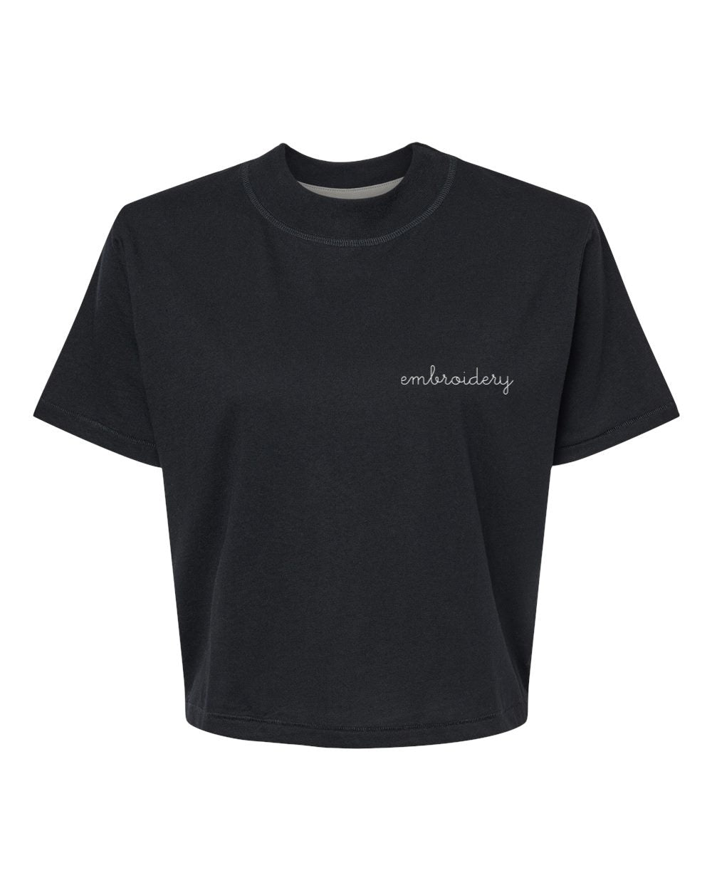 Ladies' Slightly Cropped T-Shirt – Personalized & Custom