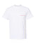 White t-shirt – personalized & custom embroidered