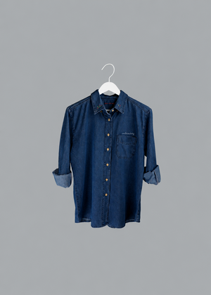 Adult Oversized Button Down - Custom Embroidered