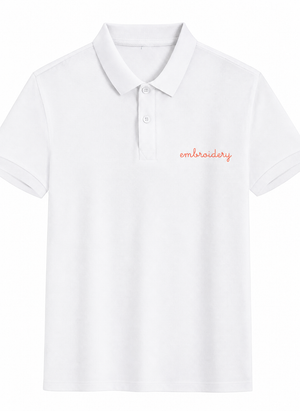 Kids Classic Polo T-shirt - Custom Embroidered