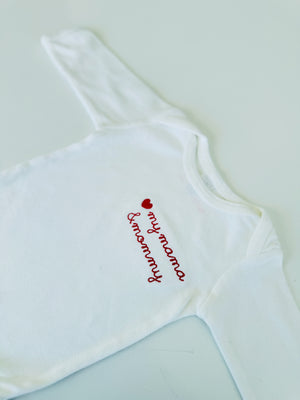 Baby Longsleeve Onesie - Custom Embroidered