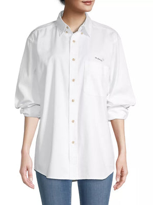 "mama" Adult Oversized Button Down