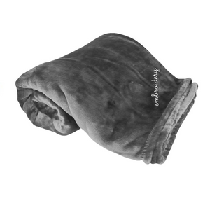 Personalized plush fleece blanket for a cozy home
