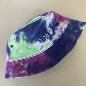 juju + stitch Personalized Custom Embroidered Accessories Adult O/S / Purple Mix Bucket Hat