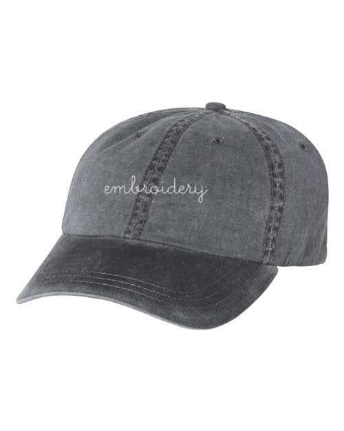 Personalized baseball cap – custom embroidered