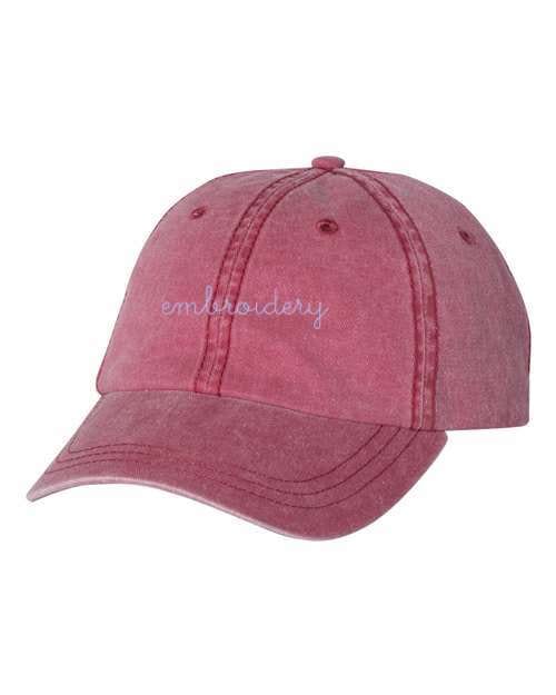 Personalized baseball cap – custom embroidered