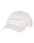 juju + stitch Personalized Custom Embroidered Accessories Adult O/S / White Baseball Cap