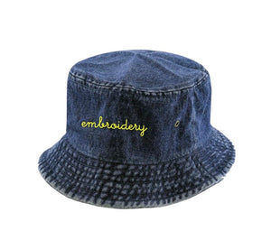 juju + stitch Personalized Custom Embroidered Accessories Bucket Hat