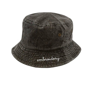 juju + stitch Personalized Custom Embroidered Accessories Bucket Hat
