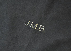 Canvas Tote Bag juju + stitch  custom personalized script embroidered canvas tote bag