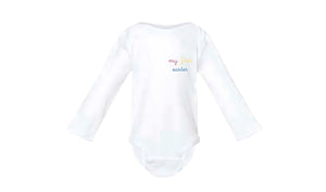 juju + stitch Personalized Custom Embroidered Baby & Toddler "my first easter" Baby Longsleeve Onesie