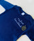 juju + stitch Personalized Custom Embroidered Baby & Toddler Navy / NB "my first hanukkah" Baby Longsleeve Onesie
