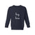 juju + stitch Personalized Custom Embroidered big bro + big sis Crewneck Fleece Sweatshirt