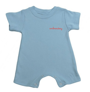 juju + stitch Personalized Custom Embroidered Dress Baby Cotton Romper Baby Gift