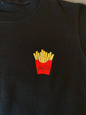 juju + stitch Personalized Custom Embroidered Icons French Fries