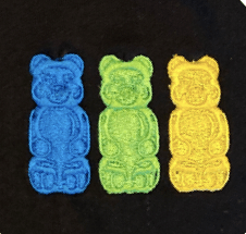 juju + stitch Personalized Custom Embroidered Icons Gummy Bears