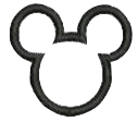 juju + stitch Personalized Custom Embroidered Icons Mickey Mouse