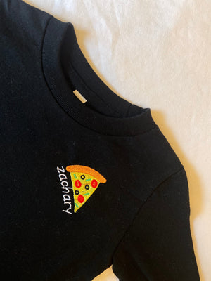 juju + stitch Personalized Custom Embroidered Icons Pizza