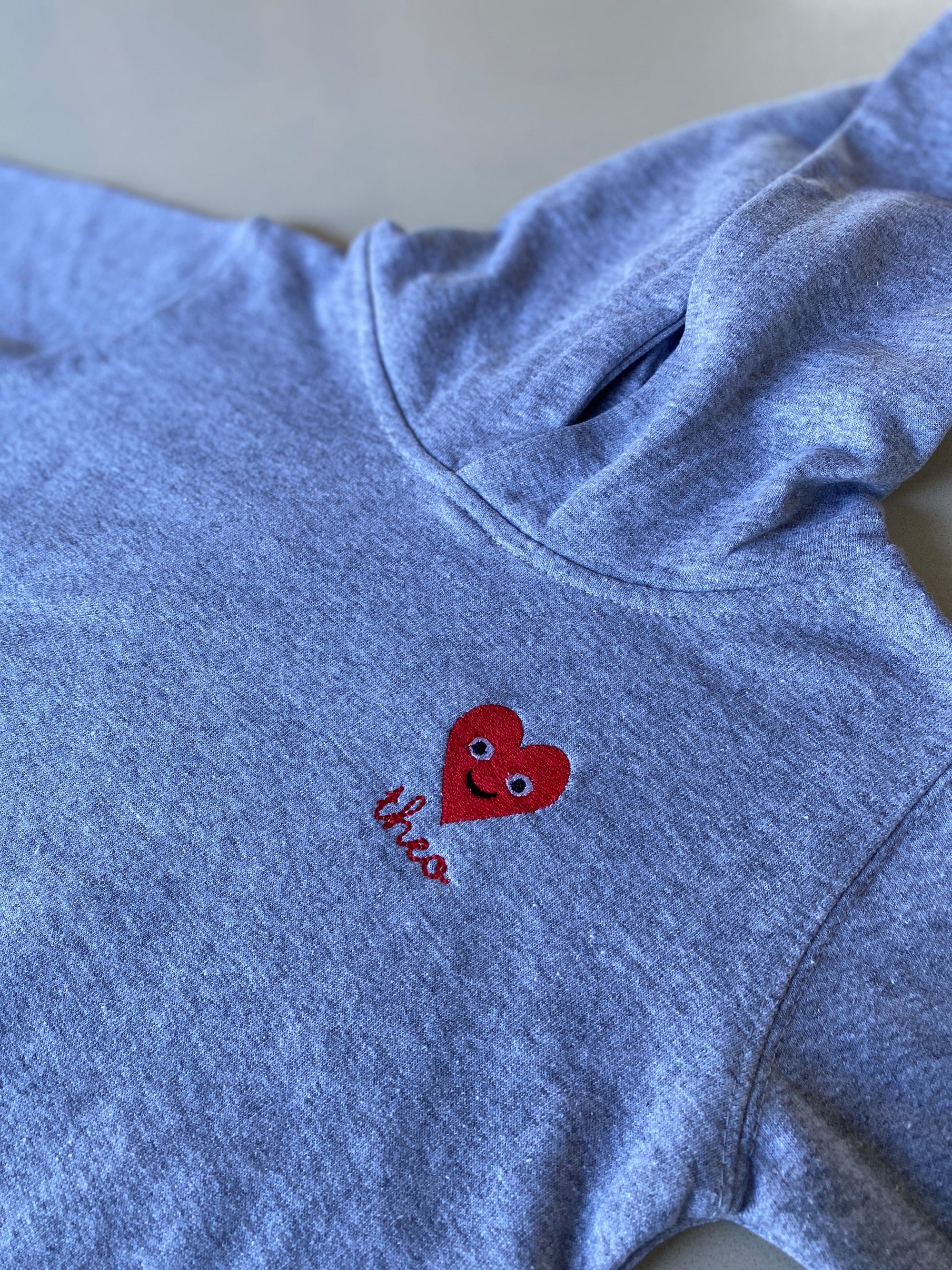 juju + stitch Personalized Custom Embroidered Icons Smiley Heart