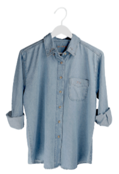 Adult oversized button down shirt with personalized custom embroidery on chest pocket for bride