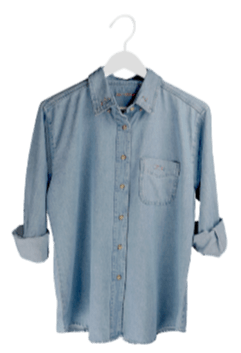 juju + stitch Personalized Custom Embroidered Adult Oversized Button Down