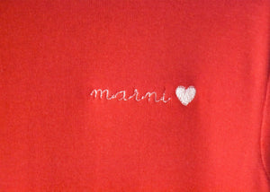 juju + stitch Personalized Custom Embroidered Baby + Little Kid Supersoft Cotton Pajama Set Red Hearts