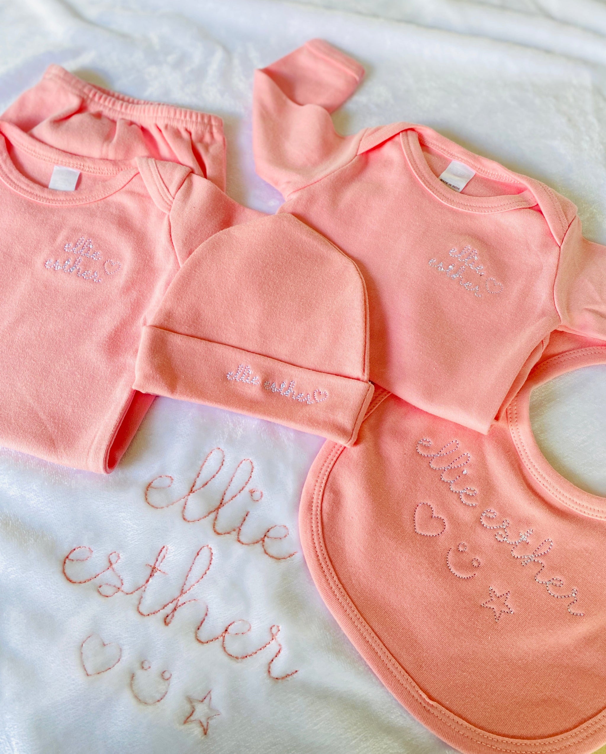 Baby Bundle – Custom Embroidered