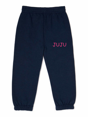 juju + stitch Personalized Custom Embroidered Sweatpants Baby + Little Kid Sweatpants