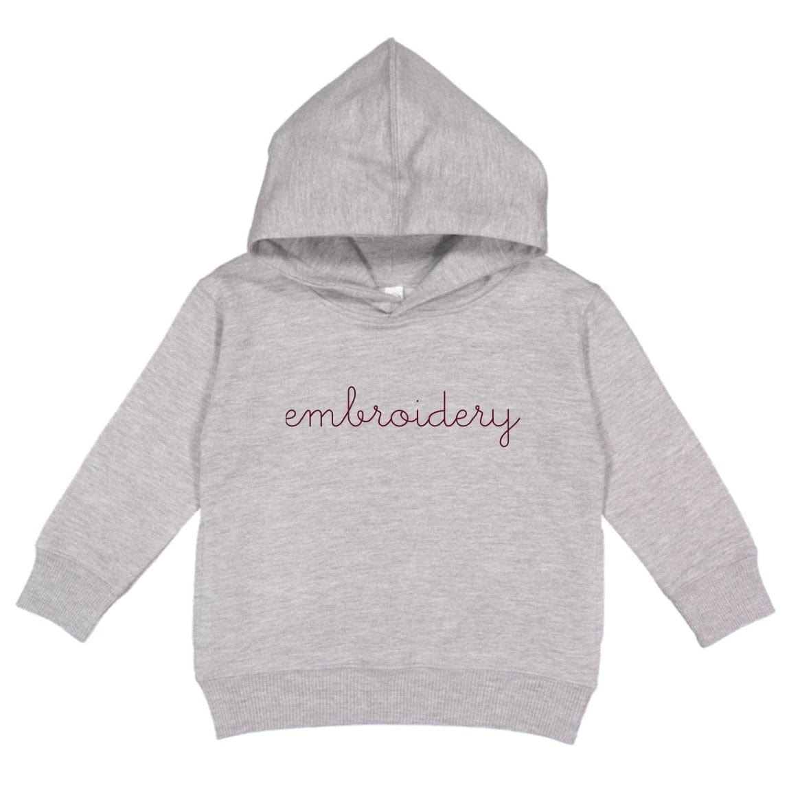 Little kids pullover hoodie – personalized & custom embroidered